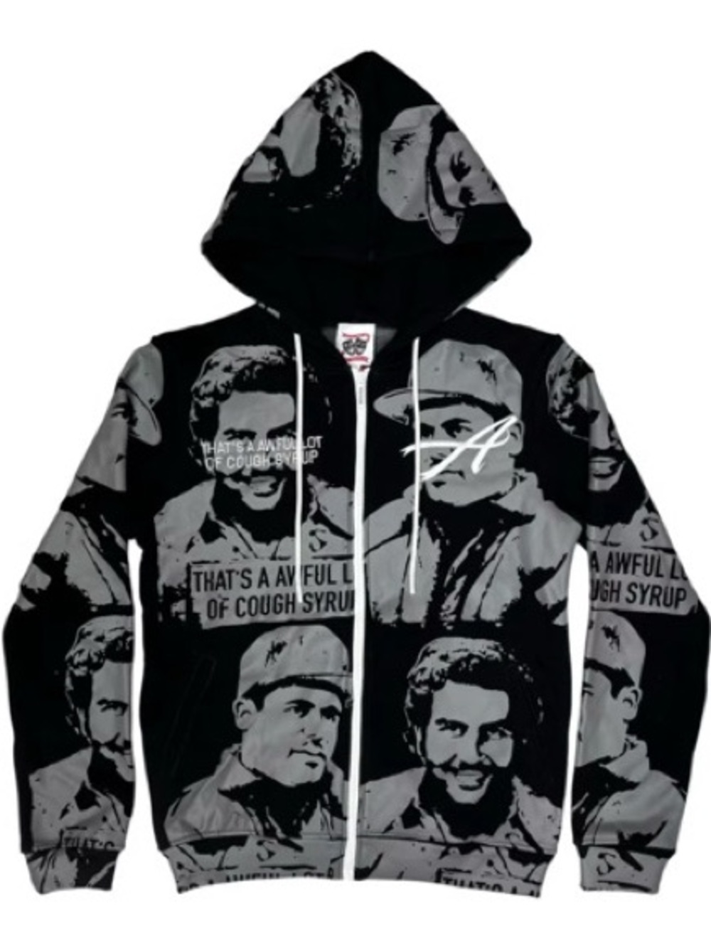 Asaali cartel hoodie gray color